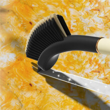 Brosse de Nettoyage D'Espace Multifonctionnelle, Nettoyeur de Coulis de Crevasses, Brosse à Récurer, Toilettes de Cuisine