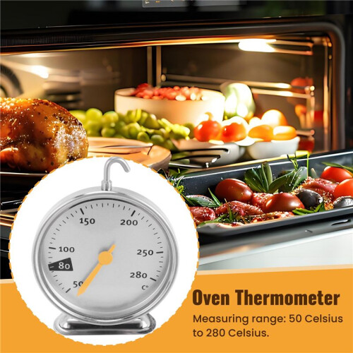 Oven Thermometer for Baking Cake and Bread Meat Aluminum Baking Tools and Accessories for Kitchen 2