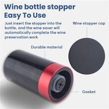 Wine Stopper Vacuum,Electric Wine Bottle Stoppers,Reusable Wine Corks, Wine Preserver, Decorative Wine Saver Vacuum Plug