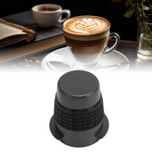 Edelstahl-Dosierbecher & Puck-Sieb für Kaffeemaschine 51mm Schwarz