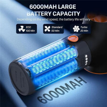 New Compressed Air Duster 130000RPM Electric High Speed Duct Fan 3 Adjustable Jet Turbo Blower for Home Car Clean