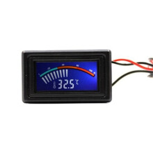 DC4-25V Digital Thermometer NTC10K Metal Probe C/F USB Temp Temperature Detector Tester LCD Analog Indoor Aquarium