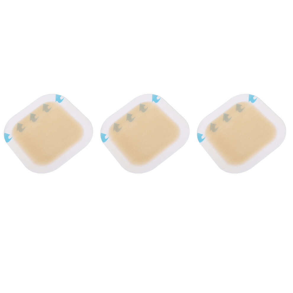 3Pcs Hydrocolloid Wound Dressings Self Adhesive for Bedsore & Blister Care