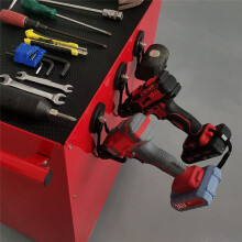2Pcs Large Heavy-Duty Magnetic Garage Hooks Anti-Scratch Rubber Coating Ideal for Garage, Workshop, Tool Cart, Outdoor