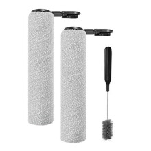 For F25 / F25 ACE Sweeping Machine Accessories 2 Pcs Main Brush with Cleaning Brush