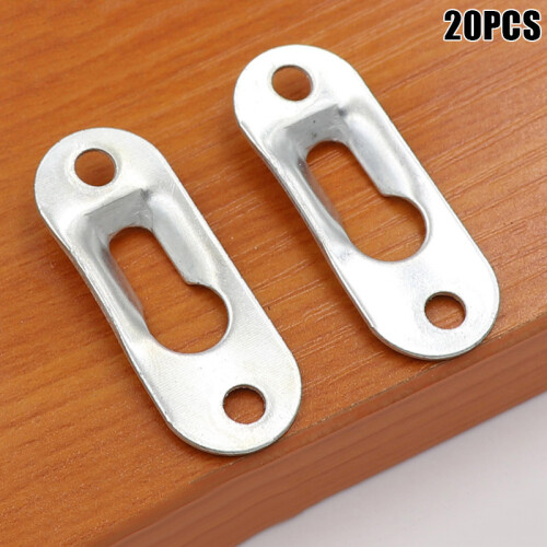 20Pcs Keyhole Hangers for Picture Frames