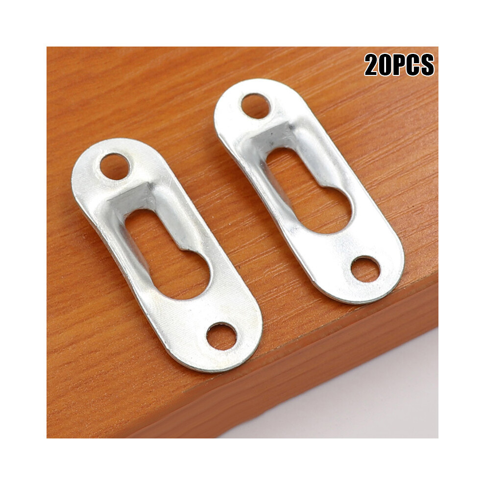20Pcs Keyhole Hangers For Picture Frames 6017806763088