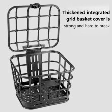 (Bicycle basket with bend bracket) Anti-Fade Bike Basket for Adults - Easy Install