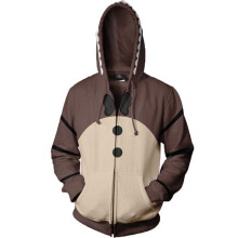 (Brown Freddy,3XL)Five Nights At Freddys Fnaf Cosplay Costume Hoodie Sweatshirt Jacket Coat