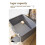 Multifunctional Box with , Large Capacity Quilt Storage Box Bra Storage Box Underwear Organizer 7