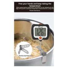 Digital Candy Thermometer,Instant Read Kitchen Thermometer for Cooking, Baking, Candy Making LCD Display, Baking Tool