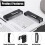 15Pcs Gridwall Hooks Hangers,Grid Panel Hooks Grid Wall Hook Grid Wall Accessories Wire Grid Hook Grid Shelf Hooks 6