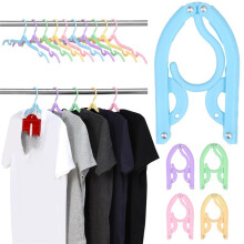 30 Pcs Travel Hangers, Cruise Ship Foldable Plastic Hangers Travel , Portable Cruises Must Haves