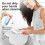 5pcs Kitchen Diffusion Type Scrub Brush for Cleaning Dishes Pots Pan Sink and Bathroom with Comfortable Long Handle 3