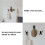 Wall Hook Partner Hook Cartoon Wall Door Coat Hook, Wall Mounted Coat Rack, 3Pcs 3