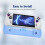 For  Ally Handheld Game Console All-Inclusive Silicone Protective Case Handheld Anti-Drop Case,Luminous 4