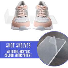 6 Pack Floating Shoe Display,Shelves Wall Mount Levitating Shoe Display Stand for Sneaker Collection or Shoes Box
