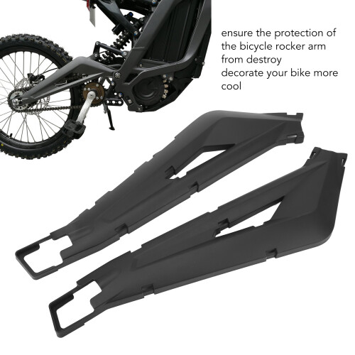 Schwarzer Schwingenarm Schutzabdeckung für Sur Ron Light Bee X E-Bike 2