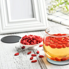 Coasters Glasses Silicone Drink Coasters Glass Coaster Set Cup Coasters Glass Coasters Silicone Glass Coasters 12Pcs