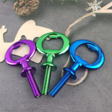 Metall-ÖFfner-Kits, 5Er-Pack, Blanker Edelstahl-BieröFfner-Einsatz, DIY-ÖFfner-Hardware, ÖFfner-EinsäTze, Gemischte Farbe