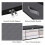 Storage Bags, Clothes Storage, Under Bed Storage Containers with Durable Handles, Capacity Storage Bins, Foldable 6Pcs 4