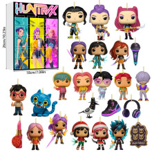 (15)Kpop Dämonenjäger Adventskalender mit Acrylfiguren für Feiertagsfeiern Geschenk