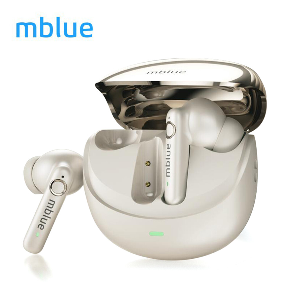 Mblue Ar09 True Wireless Earbuds 300Mah, 4-6H, Waterproof, /Golden Black/White/Green 9431385117051