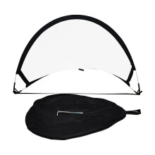 (Black) Kids Soccer Goal - Indoor/Outdoor Training Toy