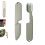 (1 Set) Set Ustensiles Camping Léger Couteau Fourchette 1