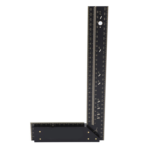 Aluminum Alloy L Type Ruler 300mm Woodworking Marking Tool 1
