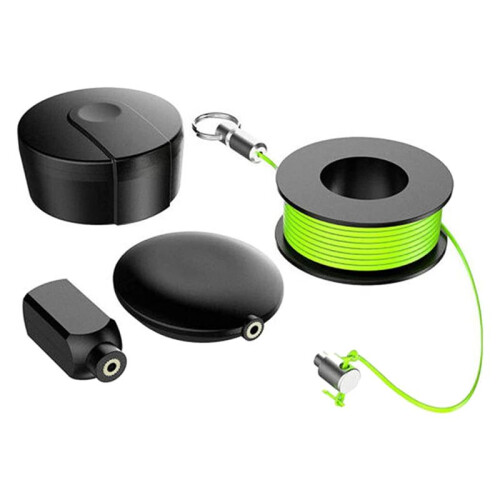 Magnetic Cable Puller,Nylon Pipe Concealed Pipe Threader, Wire Guide, Wire Network Cable Magnetic Stringer Puller, (A)