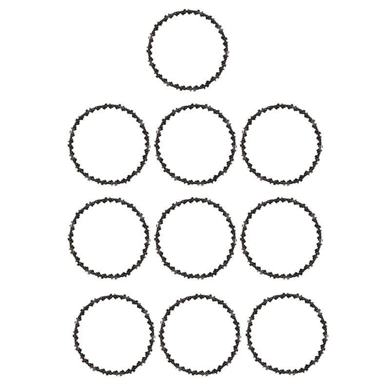 10PCS 6 Inch Chain and Guide Rail Set for Saw Special Chain Hardware ...