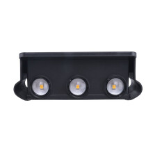 Luz de Parede Solar Ao Ar Livre -Down Lighting Lâmpada LED Luzes de Lavagem de Parede Solar para Courtyard Garden 6 Light