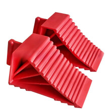 Lot de 2 Cales de Roue en Plastique TrèS RéSistantes, Cales de Pneu pour Remorques de , Camping-Cars, Camping-Cars et Camions