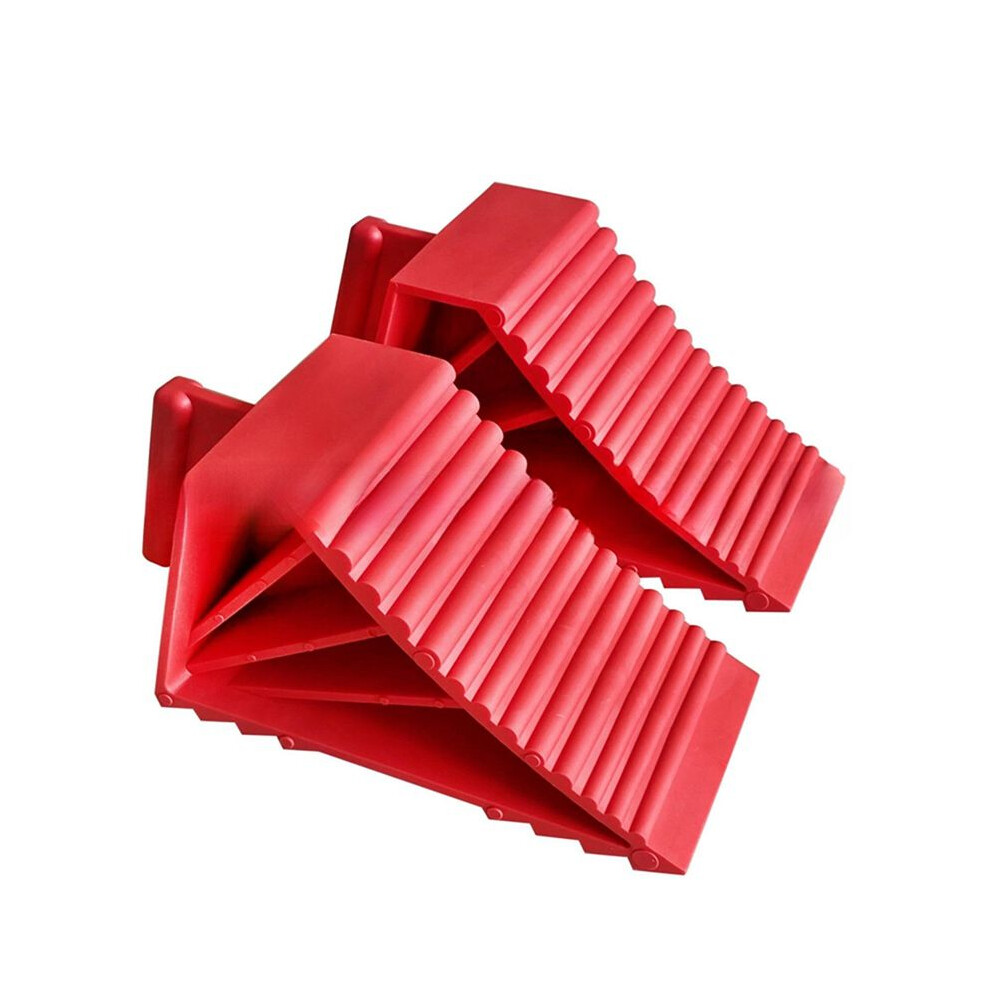 2Pack Wheel Chocks Plastic Heavy Duty, Tire Chocks For Travel Trailers, Rv, And Trucks 4714239791412