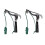 2PCS High-Altitude Extension Pruning Shears Effortless Shears with Rope Retractable Fruit Picker Branch Scissors 2