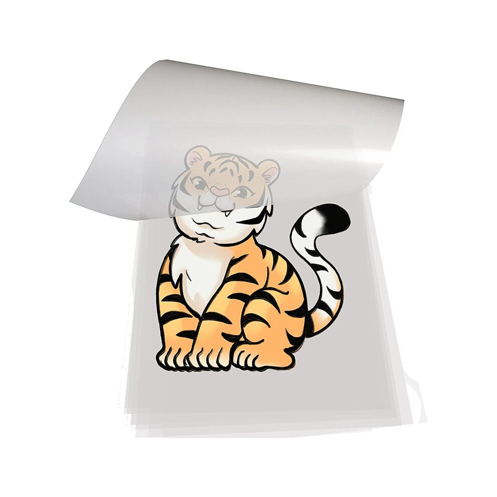 Dtf Transfer Film 100 Sheets-A4 Pet Heat Transfer Paper For Diy Direct T-Shirts.socks,Bags, 8.3 Inch X 11.7 Inch 4713933407117