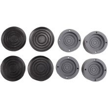 4 Stuks/Set Anti-Vibratiekussens Rubberen Ruisonderdrukking Trillingen Anti-Loopvoetsteun voor Wasmachine en Droger in Hoogte Verstelbare