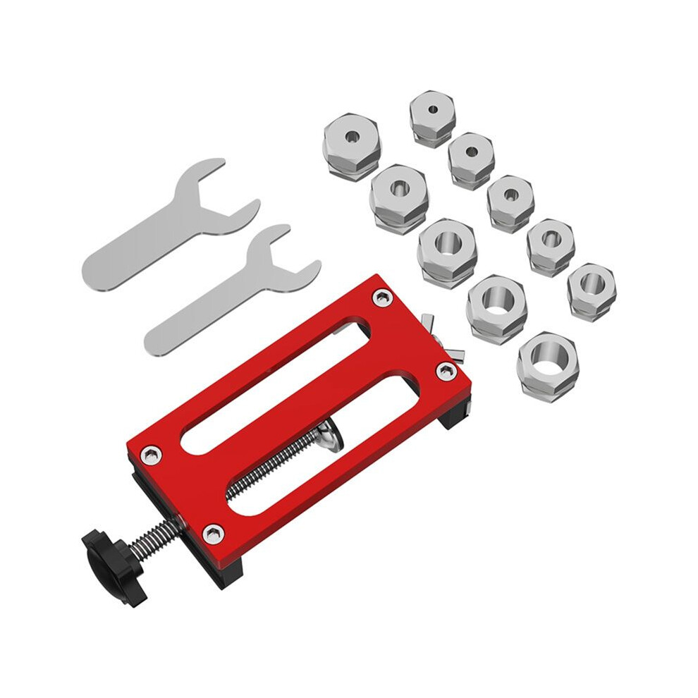 Universal Aluminum Profile Drilling Jig With Drill Sleeve Drill Punching Locator Auxiliary Tool Profiles Screw Puncher 4712497241724