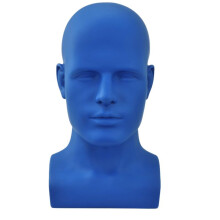 Male Mannequin Professional Manikin for Display Wigs Hats Headphone Display Stand (Matte )