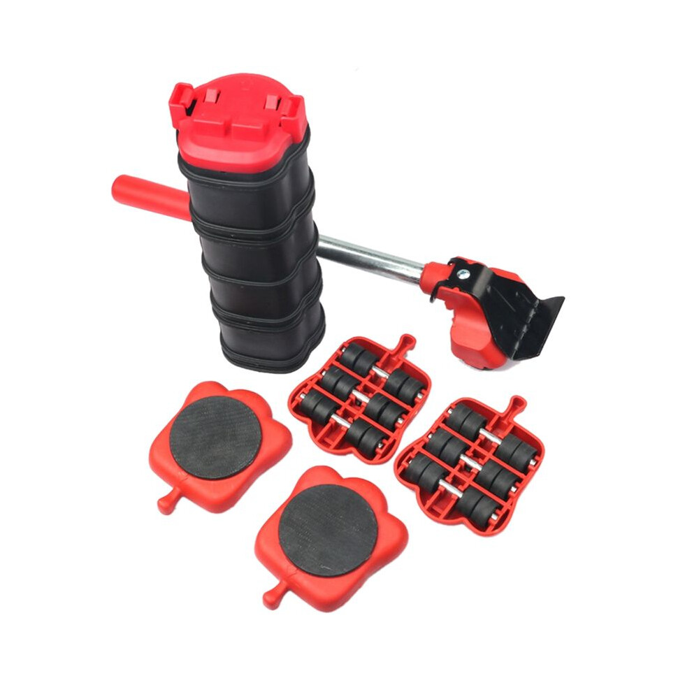 14Pc Set Furniture Mover Tool Transport Set Transport Lifter Heavy Stuff Moving 4 Wheeled Mover Roller Hand Tools 4712137642218