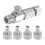 Durable Airbrush Quick Release Coupling Disconnect Connector Adapter Standard 1/8 Inch Plug Fitting 2