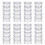 5G/5ML Stackable Round Plastic Containers 8 Column(5 Layer/Column) Bead Storage Jars for Seed Beads Diamond Drills 1