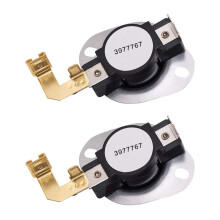 2 PZ 3977767 Parte di Ricambio del Termostato per Asciugatrice - Facile da Installare - Sostituisce 3399693 WP3977767 WP3977767VP