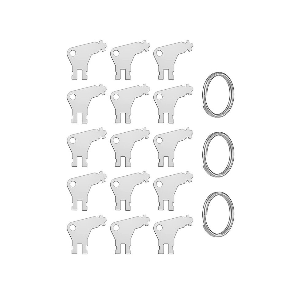 Paper Towel Dispenser Key, 15Pcs Universal Dispenser Key For Paper Towel And Toilet Paper Dispensers 4711474080431