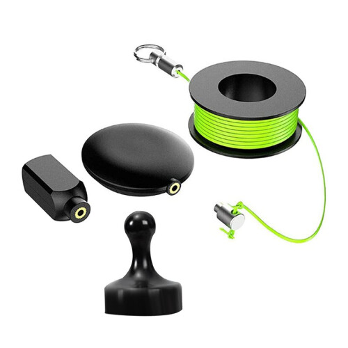 Magnetic Cable Puller,Nylon Pipe Concealed Pipe Threader, Wire Guide, Wire Network Cable Magnetic Stringer Puller, (B)