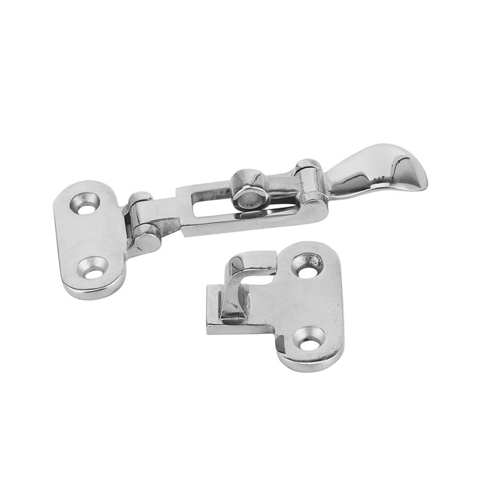 Yacht Accessories 316 Stainless Steel Buckle Hatch Buckle Small Scoop Door Boat Deck Lock Hasp 4711319701545