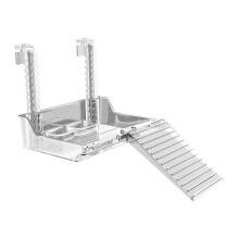 Nova Plataforma Tanque Tartarugas, Plataforma Aquática para Répteis, Plataforma para Banho , Doca para Tanque Tartarugas, Terraço Transparente para