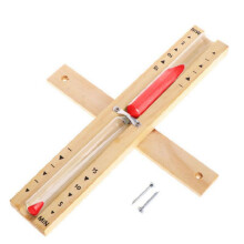Wandloper Houten Zandloper Zandloper 15 Minuten Rood Zand