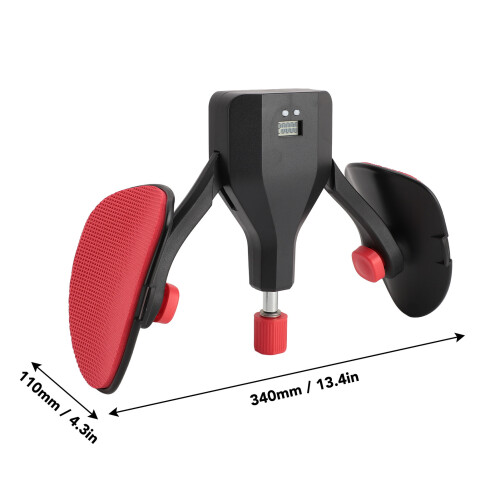 35KG Adjustable Resistance Thigh Master with Digital Display, Black 1